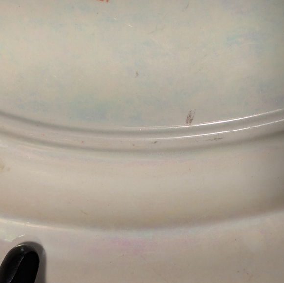 Vintage W. H. Grindley & Co. Granby pattern serving dish large platter 14 inch - Picture 7 of 11